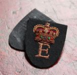 ecusson brode initial